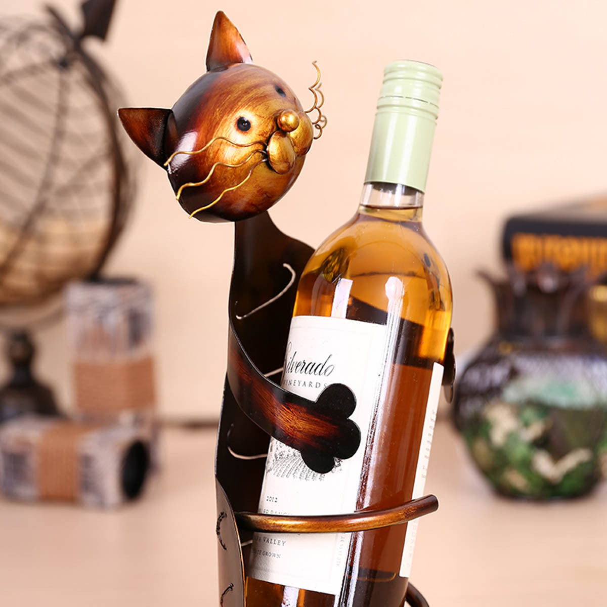 Cat Wine Bottle Holders