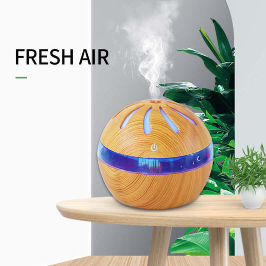 Windmill Aroma Humidifier – Large 650 ml USB Diffuser & Night Light