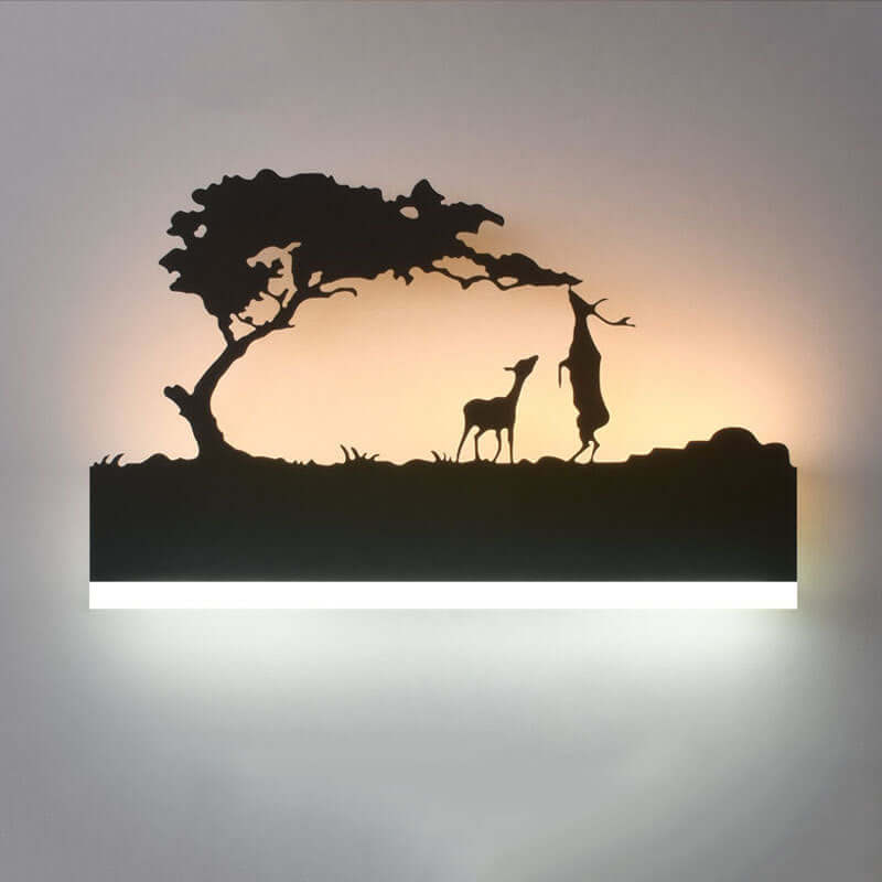 Nordic LED Acrylic Wall Light – Modern Minimalist Décor