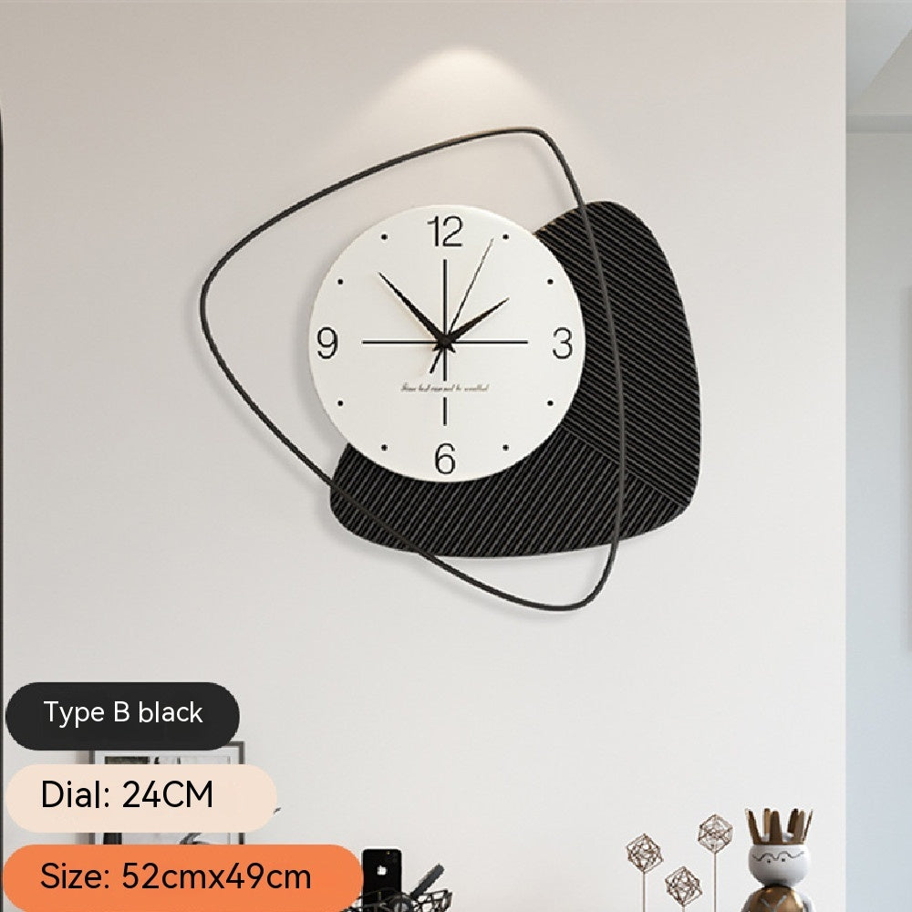 Minimalist Wall Clock – Silent Modern Living Room Décor