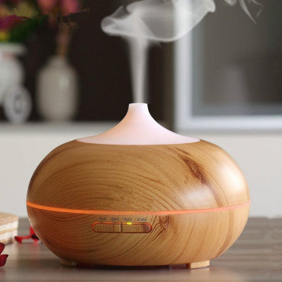 Colorful Wood Grain Ultrasonic Aroma Diffuser & Air Humidifier