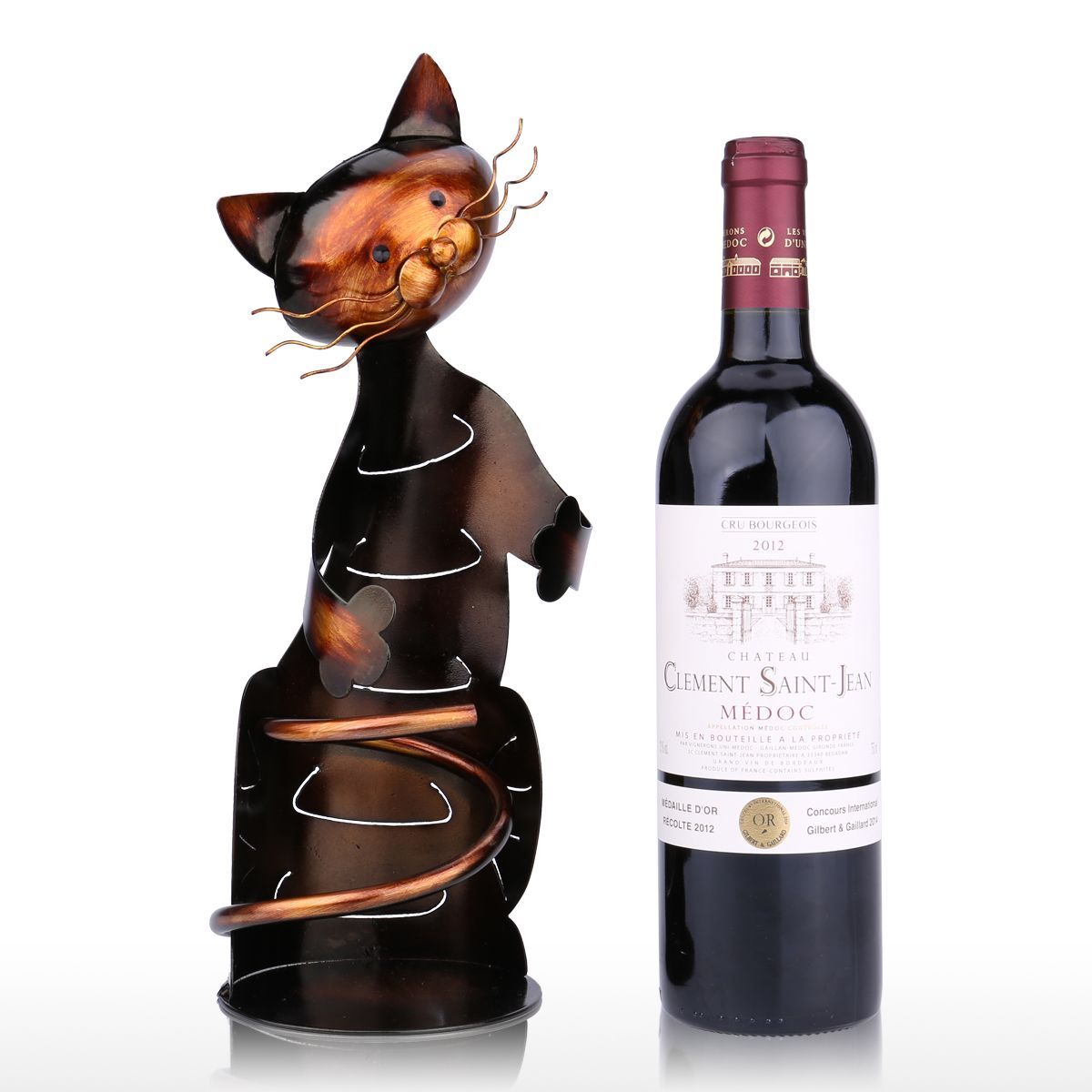 Cat Wine Bottle Holders