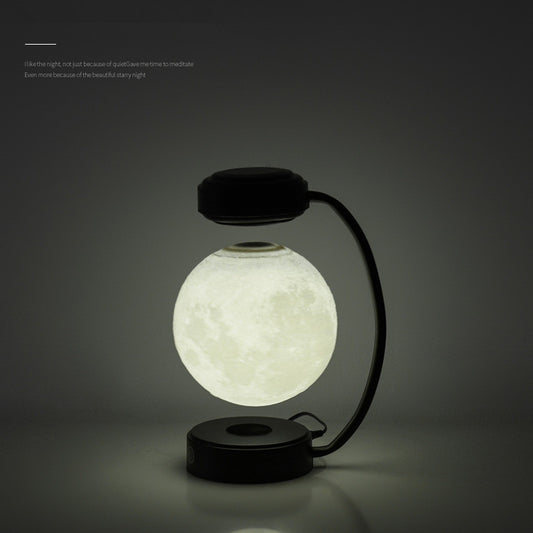 3D Levitating Moon Lamp – Magnetic Floating LED Night Light
