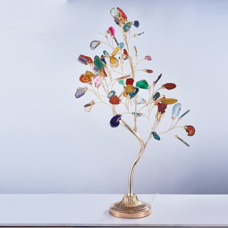Nordic Agate Tree Branch Floor Lamp