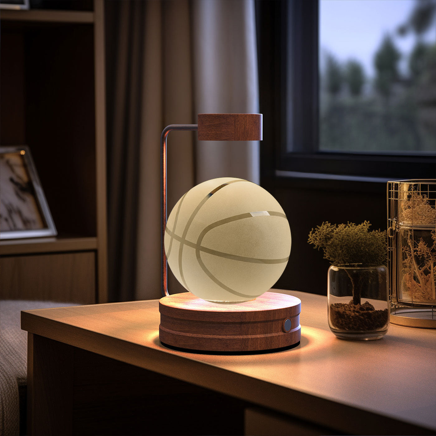 3D Dinosaur Night Light – Crystal Ball USB Lamp for Kids