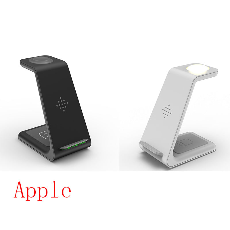 3-in-1 Wireless Charging Station – Fast Charge Stand for Phone, Watch & Earbuds