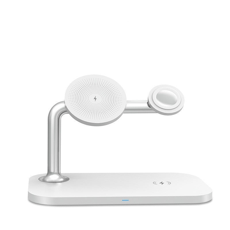 Magnetic 3-in-1 Wireless Charger – Phone + Watch + Earbuds Stand
