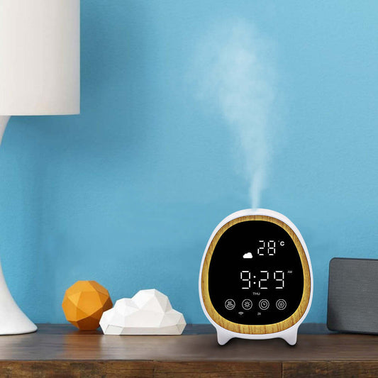 Smart WiFi Aroma Diffuser – Ultrasonic Essential Oil & Humidifier