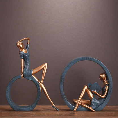 Vintage Retro Desktop Sculpture