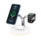 3-in-1 Magnetic Wireless Charger – 15 W Fast Charging Station for iPhone/Apple Watch/AirPods