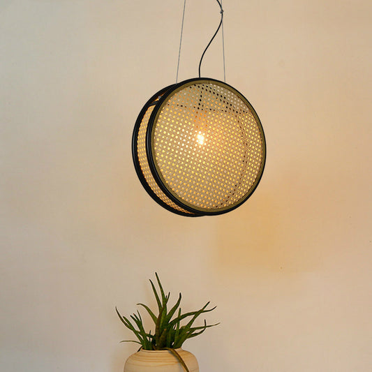 Creative Rattan Retro Chandelier