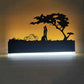 Nordic LED Acrylic Wall Light – Modern Minimalist Décor