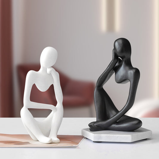 Modern Luxury Resin Sculpture Decor