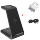 3-in-1 Wireless Charging Station – Fast Charge Stand for Phone, Watch & Earbuds