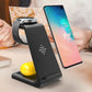 3-in-1 Wireless Charging Station – Fast Charge Stand for Phone, Watch & Earbuds