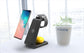 3-in-1 Wireless Charging Station – Fast Charge Stand for Phone, Watch & Earbuds