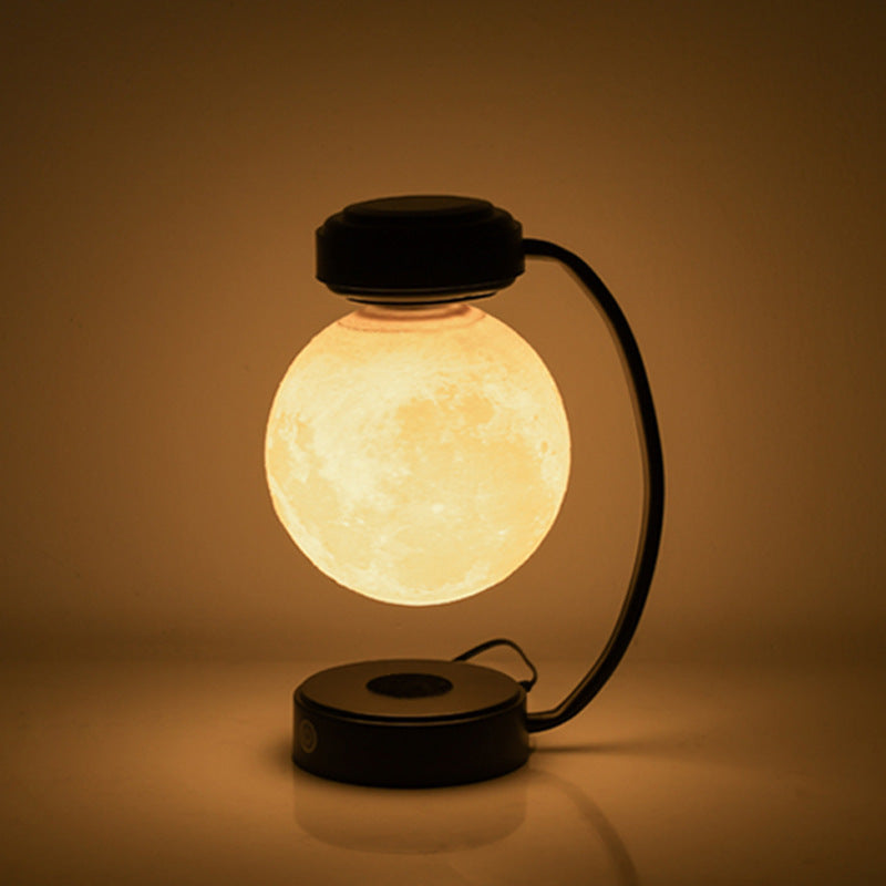 3D Levitating Moon Lamp – Magnetic Floating LED Night Light