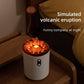 Volcanic Flame Aroma Diffuser – Jellyfish Smoke Humidifier with LED Night Light