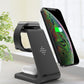 3-in-1 Wireless Charging Station – Fast Charge Stand for Phone, Watch & Earbuds