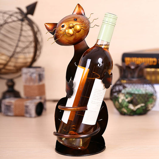 Cat Wine Bottle Holders