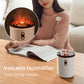 Volcanic Flame Aroma Diffuser – Jellyfish Smoke Humidifier with LED Night Light