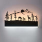 Nordic LED Acrylic Wall Light – Modern Minimalist Décor