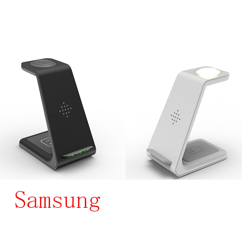 3-in-1 Wireless Charging Station – Fast Charge Stand for Phone, Watch & Earbuds