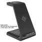 3-in-1 Wireless Charging Station – Fast Charge Stand for Phone, Watch & Earbuds