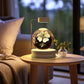 3D Dinosaur Night Light – Crystal Ball USB Lamp for Kids